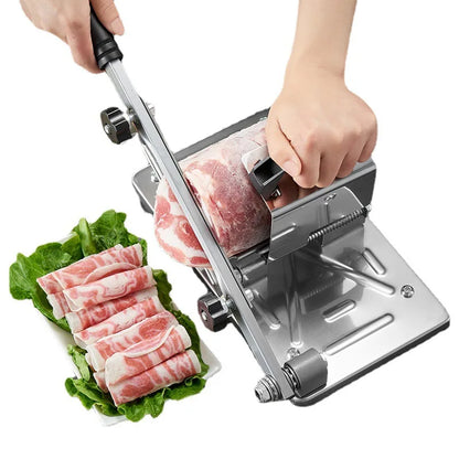 GIANXI Varkensbuik Groentesnijder Bevroren Vleesverwerker Snijmachine Schapenvlees Rollen Cutter Fruit Gemakkelijk Snijmachine Keuken Accessoire