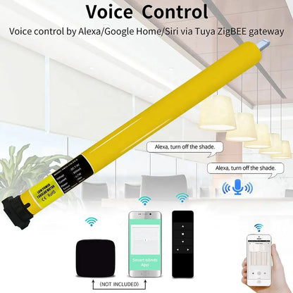 Blackout Motorized Zebra roller Blind Double Layer indoor horizontal automatic battery powered smart zebra blind for window