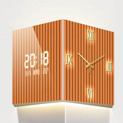 Modern Wall Clock Decorative Led Digital Clock Large Temperature Clocks Office Interior Calendar Clocks Aesthetic Room Decor