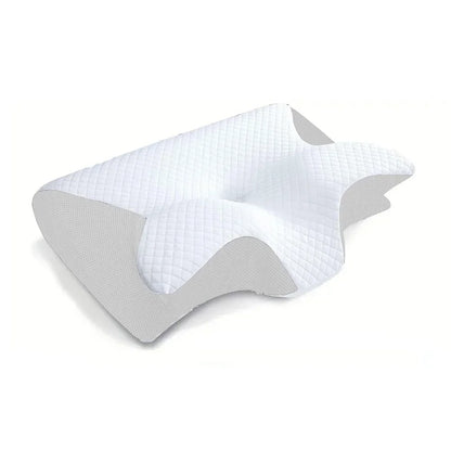 Butterfly Shape Slow Rebound Memory Foam Sleeping Pillow Comfortable Neck Support Cervical Orthopedic Massage Neck Pillow