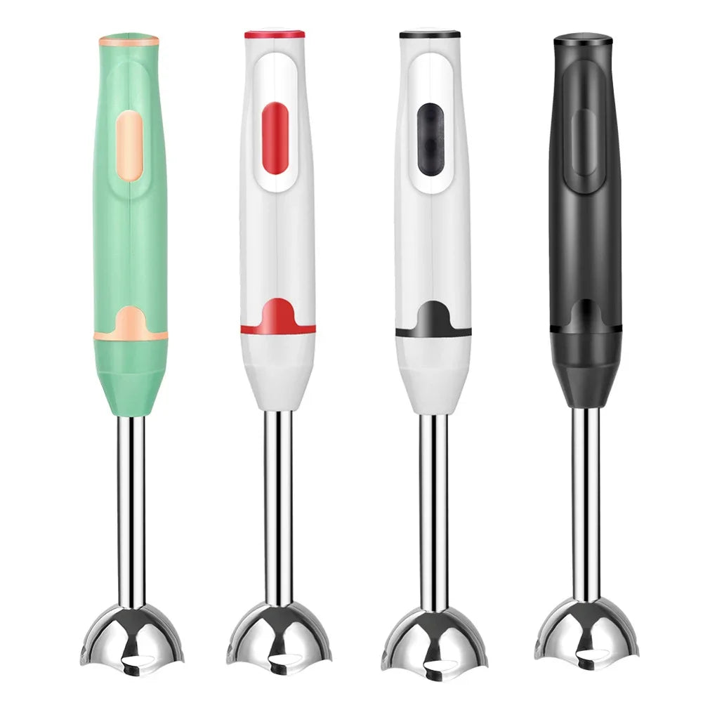 Immersion Hand Stick Blender Electric Food Vegetable Grinder Handheld Stick Mixer for Smoothies Sauces Baby Food Soups