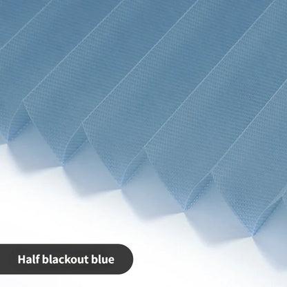 5 Size Self-adhesive Pleated Blinds Bathroom Balcony Shades Half Blackout Windows Curtains for Bedroom Living Room Balcony