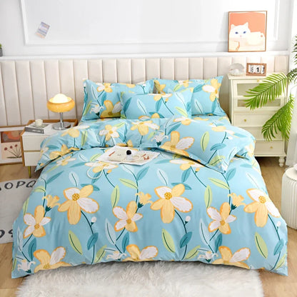 1pc Duvet cover Without Filler Aloe vera cotton synthetic fiber material,Soft Breathable And Comfortable Bedroom bedding