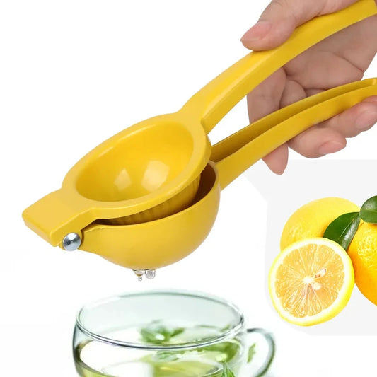 Manuel citronklip kreativ køkken gadgets farverig manuel citron juicer ikke let at deformere mini hjemme bærbar citronklip