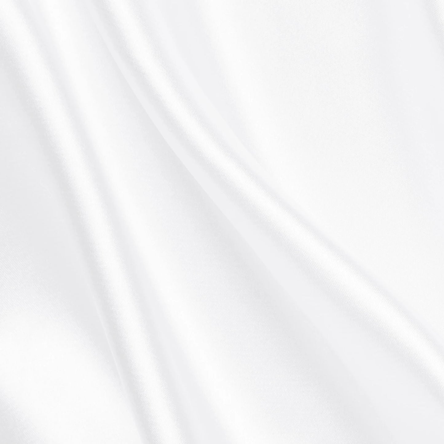 3*3M Curtain Drape Draped Curtain Pure White Canopy 68DD Ice Silk For Bedroom, Living Room