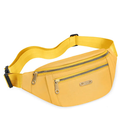 Waterproof Oxford Single Shoulder Crossbody Bag, Fanny Pack ,Bumbag Chest Bags for Women Daily Use Travel Outdoor Sports Running