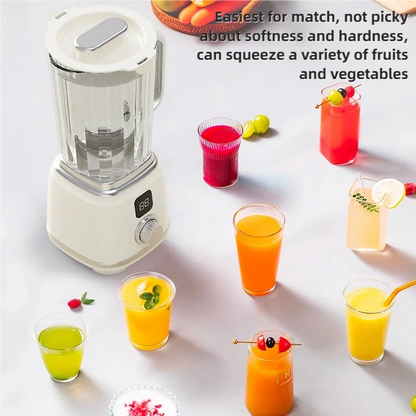 Tinsol Husholdning Blender Juicer 10 Blades Multifunktionel Juicer Ice Crusher Juice Extractor High Juice Yield Køkkenværktøj