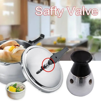 High Pressure Cooker Cookware Soup Meat Pot Aluminum Pressure Cooker Valve Household Stove Induction Steel Cooking Appliances