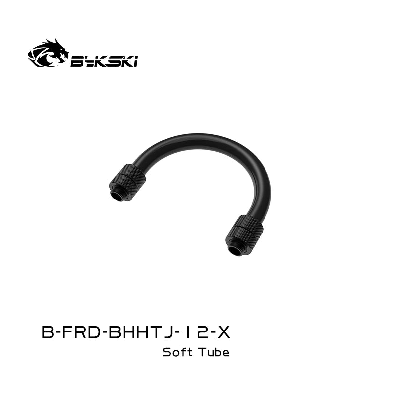 BYKSKI G1/4 'FITTING + Soft Tube 360 ​​βαθμοί περιστρεφόμενος υπολογιστής υπολογιστής ψύξης νερού για εξόρυξη B-FRD-BHHTJ