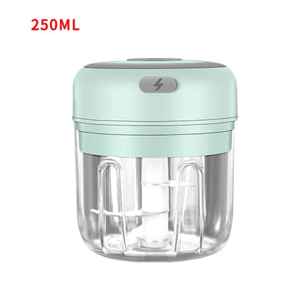 HiPiCok Vleesmolen Elektrische Knoflookbreker Voedsel Chopper Mini Knoflookpers Groente Chopper Stamper Machine USB Keuken Gadgets