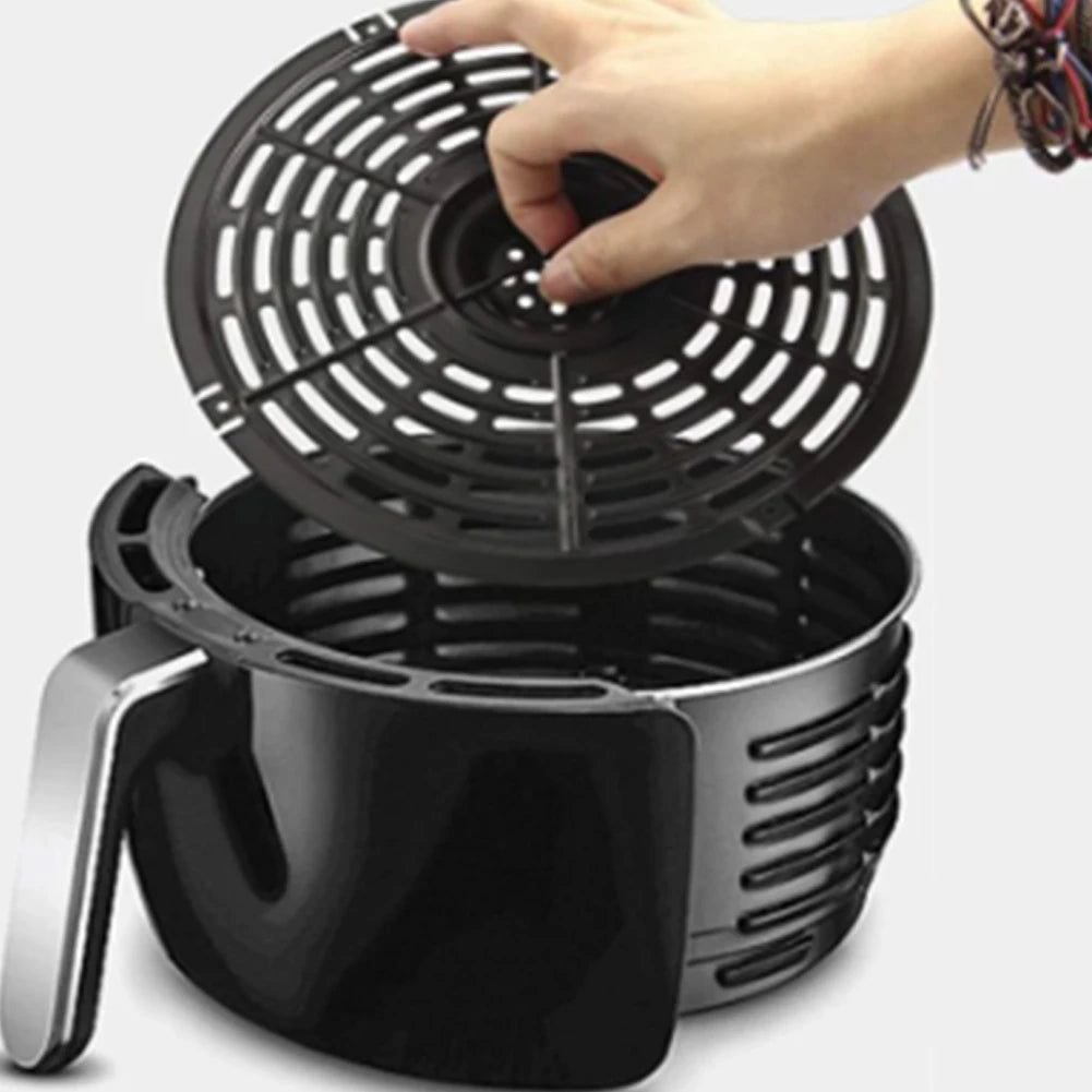 Luchtfriteuse mand vervangen grill lucht pan pan frituuronderdelen scherperplaat non-stick fry airfryer accessoires