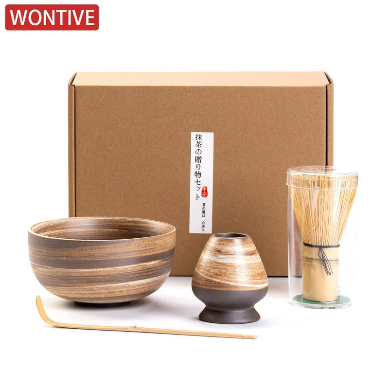 Teaset Matcha Bowl Matcha Spoon Bamboo Brush Home Interior/Study/Office /teahouse Tea Ceremony Supplies/Kungfu Tea Zen Tools