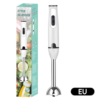 Nuovo frullatore elettrico EU/US/UK Spina Asta di agitazione Mixer Bastone in acciaio inossidabile Frullatore a immersione per uso alimentare per la cottura di alimenti per bambini Cucina