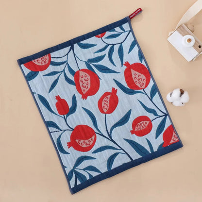 34x40cm Large Hand Towel Kitchen Towel 4Layer Cotton Gauze Pure Cotton Dish Cloth Quick Dry Decorative Tea Towel Home Restaurant