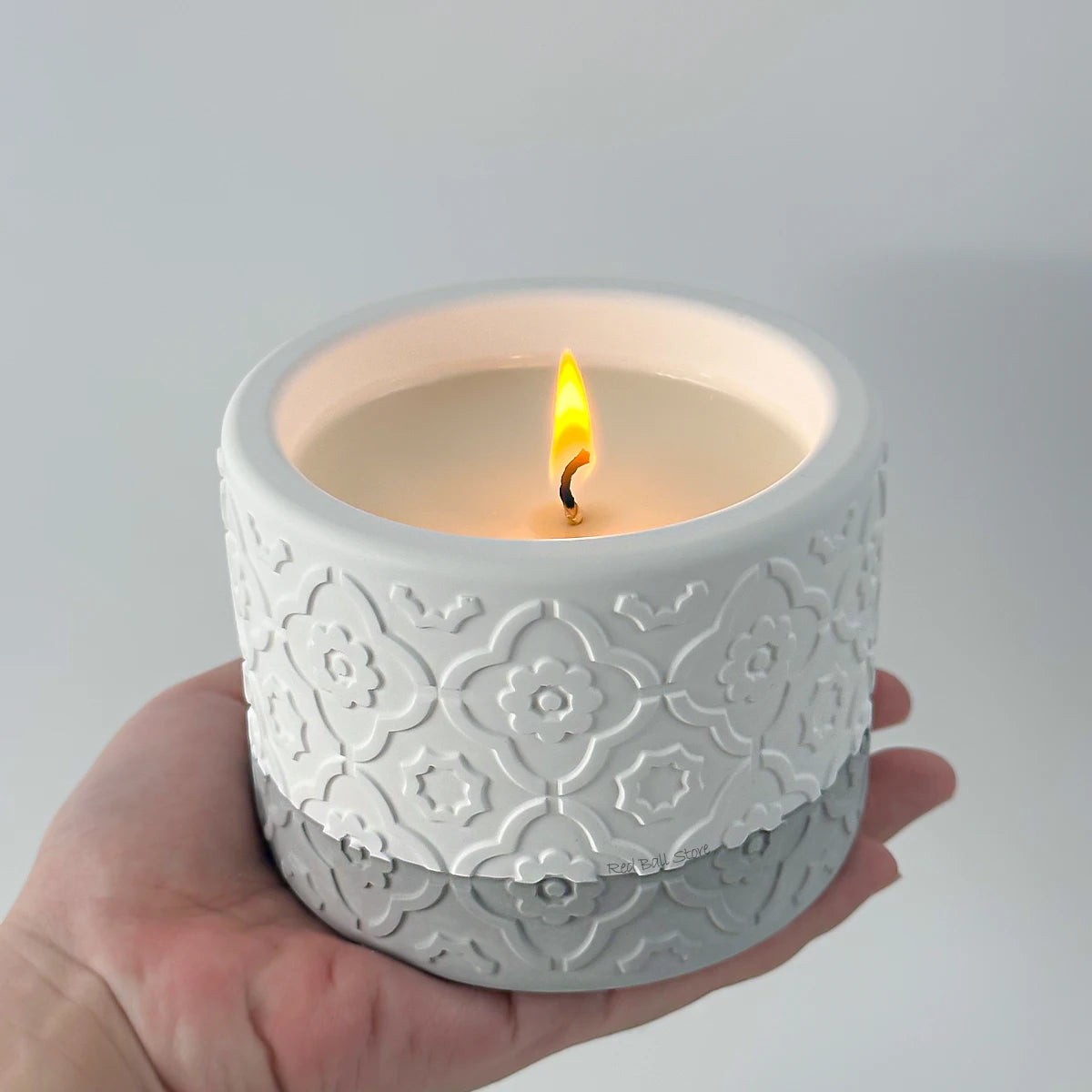 DIY redondo gesso de velas copo de silicone molde de flores de armazenamento cimento cimento gesso de gesso de cerâmica molde de concreto fabricando artesanato de suprimentos