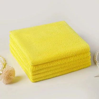 20/10/5pcs Microfiber Cleaning Cloth, Dishwashing Cloth Household Rag Kitchen Bathroom Cleaning Towel Durable Absorbent Towel