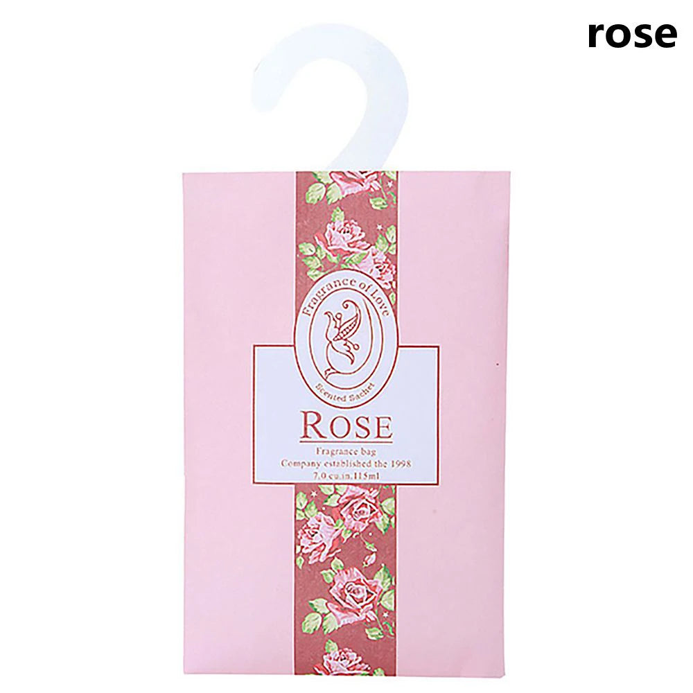 3/6pcs Natural Sachet Aromatherapy Bag Hanging Fragrant Sachet For Wardrobe Closet Car Fragrance Air Freshening Home Supplies