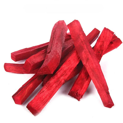 Blood de Dragon Palo Santo Wood Sticks Incienso natural Aromaterapia de manchas para una limpieza de cristales Purificación del aire para el hogar