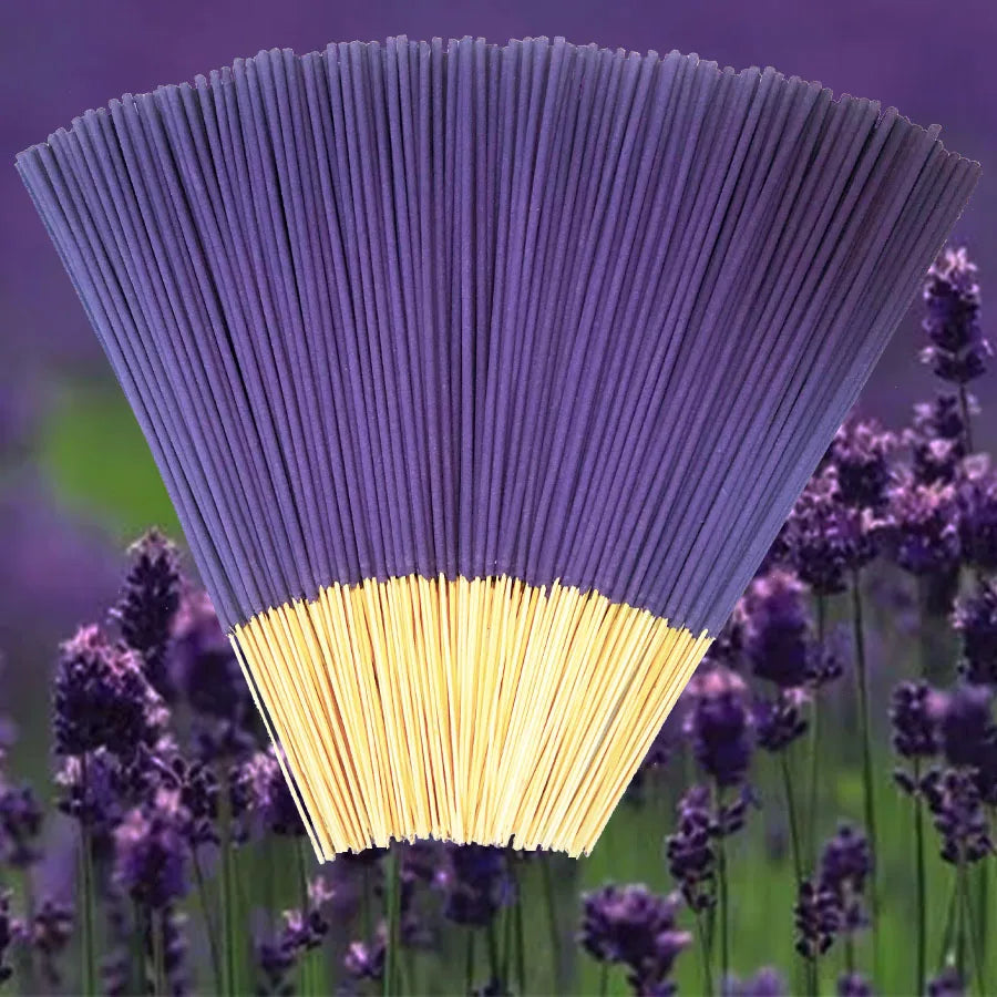 Clean and low powder 22cm lavender, more popular among women for fragrance, retro creative bamboo stick fragrance