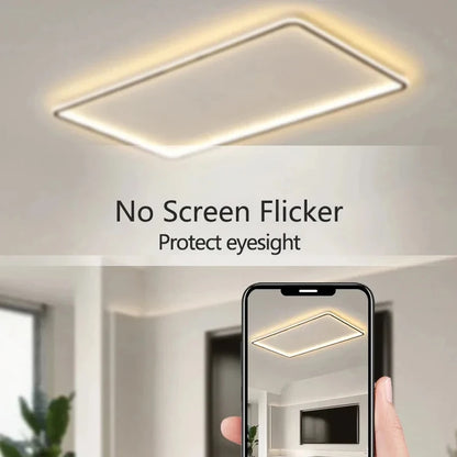 Ultrathin Minimalist LED Ceiling Light Nordic Circle Bedroom Lamp Home Decor Interior Living Room  Balcony Ceiling Pendant Lamp