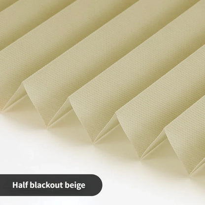 5 Size Self-adhesive Pleated Blinds Bathroom Balcony Shades Half Blackout Windows Curtains for Bedroom Living Room Balcony