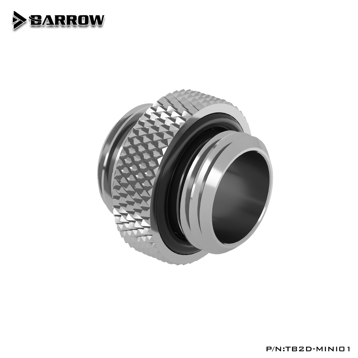 BARROW G1/4 Male to Male Rotary Connectors / Extender 5mm 10mm M to M Mini Dual Water Cooler Fitting Accessories Metal Fittings