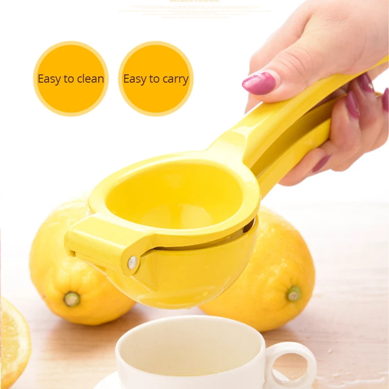 Manual Lemon Clip Creative Kitchen Gadgets Colorful Manual Lemon Juicer Not Easy To Deform Mini Home Portable Lemon Clip