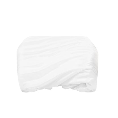 3*3M Curtain Drape Draped Curtain Pure White Canopy 68DD Ice Silk For Bedroom, Living Room