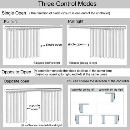High Quqlity Manual/Motorized Customized Soft Sheer Light Filtering Adjust Blackout Vertical Blinds for Windows
