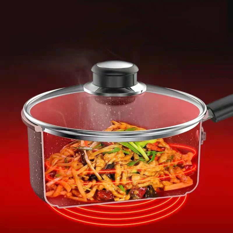 Non Stick Granite Maifan Stone Cookware Ceramic Pot Cooking Pastu