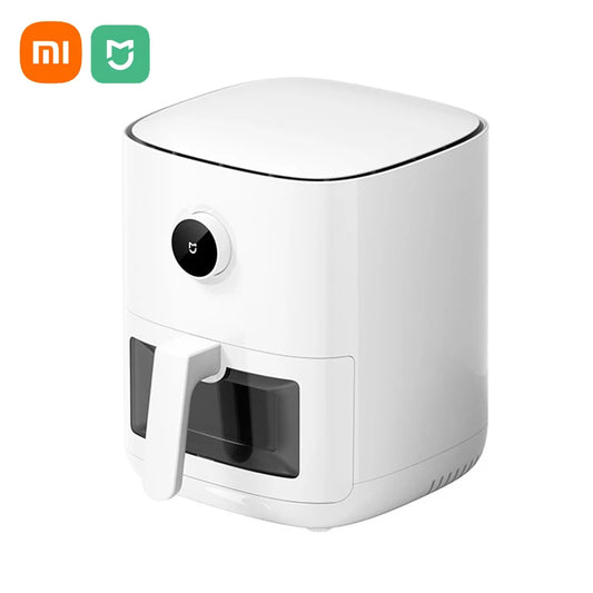 Xiaomi Mijia Smart Air Fryer Pro 4L فرن ساخن طباخ قابل للعرض نافذة التطبيق توقيت شاشة OLED بدون زيت 360 درجة مقلاة عميقة بالهواء الساخن