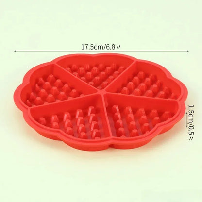Silicone Waffle Cake Mold Waffle Maker Chocolate Bread Baking Molds Non-Stick Muffin Mould Bakeware Cookie Cooking Kitchen Tool