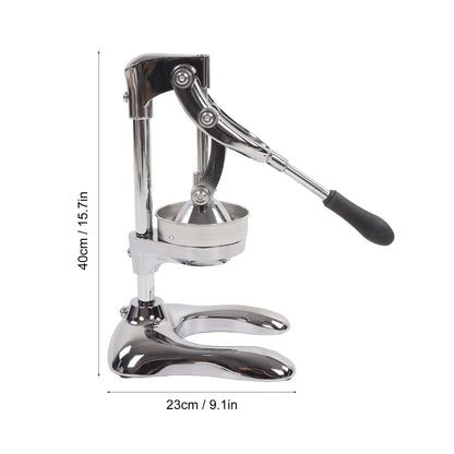 Manual Press Juicer Manual Press Juicer Stainless Steel Separate Design Hand Pressed Juicer Fruit Squeezer with U Shaped Base