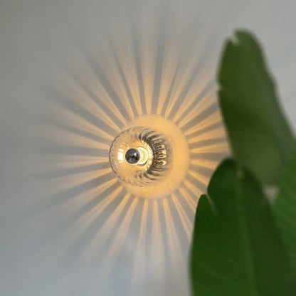 Nordic Wall Lamp Designer Glass Lighting Effect Simple Living Room Bedroom Bedside Light Ceiling Home Decor Ceiling Lamp LED