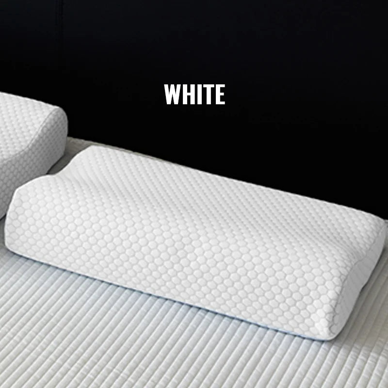 1pc Memory Foam Pillow For Sleeping, Ergonomic Contour Cervical Pillow, Neck Support Pillow For Bed
