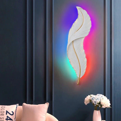 Modern White Pene Wall Light Living Decorare LED LED LAMPĂ LAMPĂ NU PĂSUNCĂ DOMENTE DE PĂRȚI