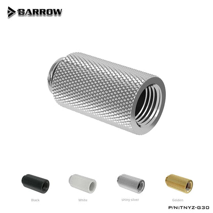 Barrow Water Cooling Extender εξαρτήματα G1/4 αρσενικό θηλυκό εξάρτημα για την κατασκευή του συστήματος διασύνδεσης θερμότητας με νερό ψύξης