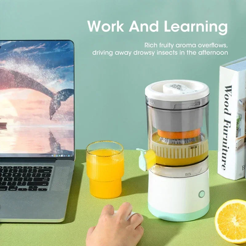 Electric Juicer Juice Cup Citrus Orange Lemon Squeezer USB Charging Kitchen Fruit Juicer Blender Fresh Separator Press Machine