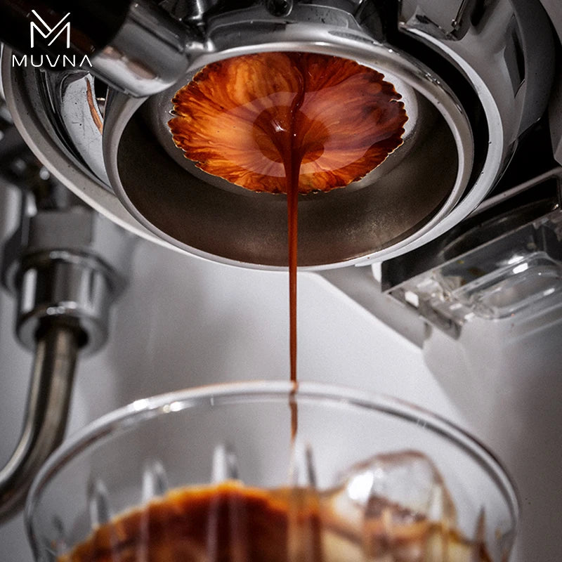 MUVNA Ultra-thin Espresso Puck Screen, Multilayer Metal Coffee Filters with Stainless Steels for 51/54/58mm Portafilter Basket