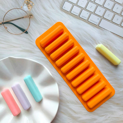 1PC Silicone Ice Bar Mold Bread Biscuit Mafen Cup Cake Mold Kitchen Baking Tray High-temperature Baking Tool