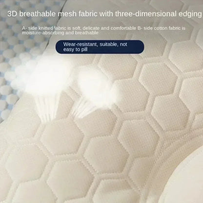 Capsule Neck Pillow Healthy and Breathable Porous Fibers 3D Breathable Mesh Fabric With Three-dimensional Edges Sleeping Pillows