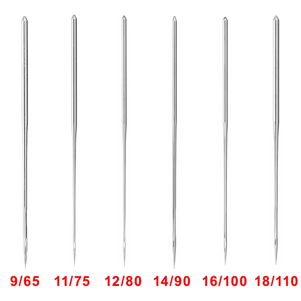 20 PCS DBX1 A agulhas de costura #9 11 12 14 16 18 Tamanho para cantor irmão Industrial Lockstitch Overlock Machine Acessórios