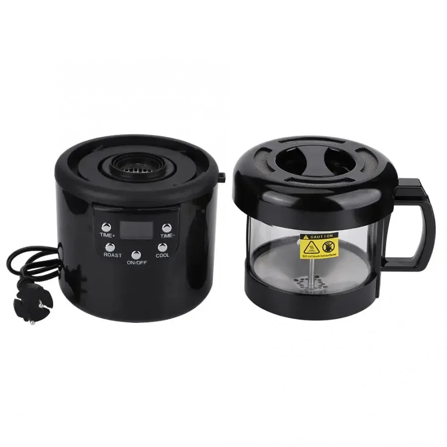 80-100 g CE/CB Home Coffee Poaster Electric Mini No füstös kávébab sütőgép 110-240V 1400W