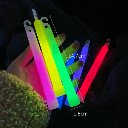 1PC 6Inch Glow Stick Chemical Light Stick Industrial Grade Glow Sticks Colorful Party Club Camping Christmas Chemical Lights