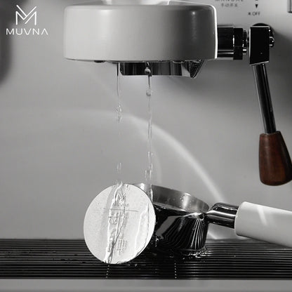 MUVNA Ultra-thin Espresso Puck Screen, Multilayer Metal Coffee Filters with Stainless Steels for 51/54/58mm Portafilter Basket