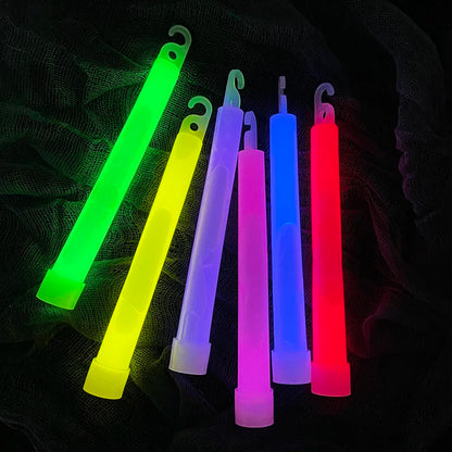 1PC 6Inch Glow Stick Chemical Light Stick Industrial Grade Glow Sticks Colorful Party Club Camping Christmas Chemical Lights