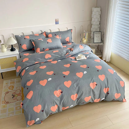 1pc Duvet cover Without Filler Aloe vera cotton synthetic fiber material,Soft Breathable And Comfortable Bedroom bedding
