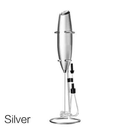 Handheld Electric Mini Milk Frother Whisk for Coffee Latte Cappuccino Kitchen Household Tools Barista Essential Accessories