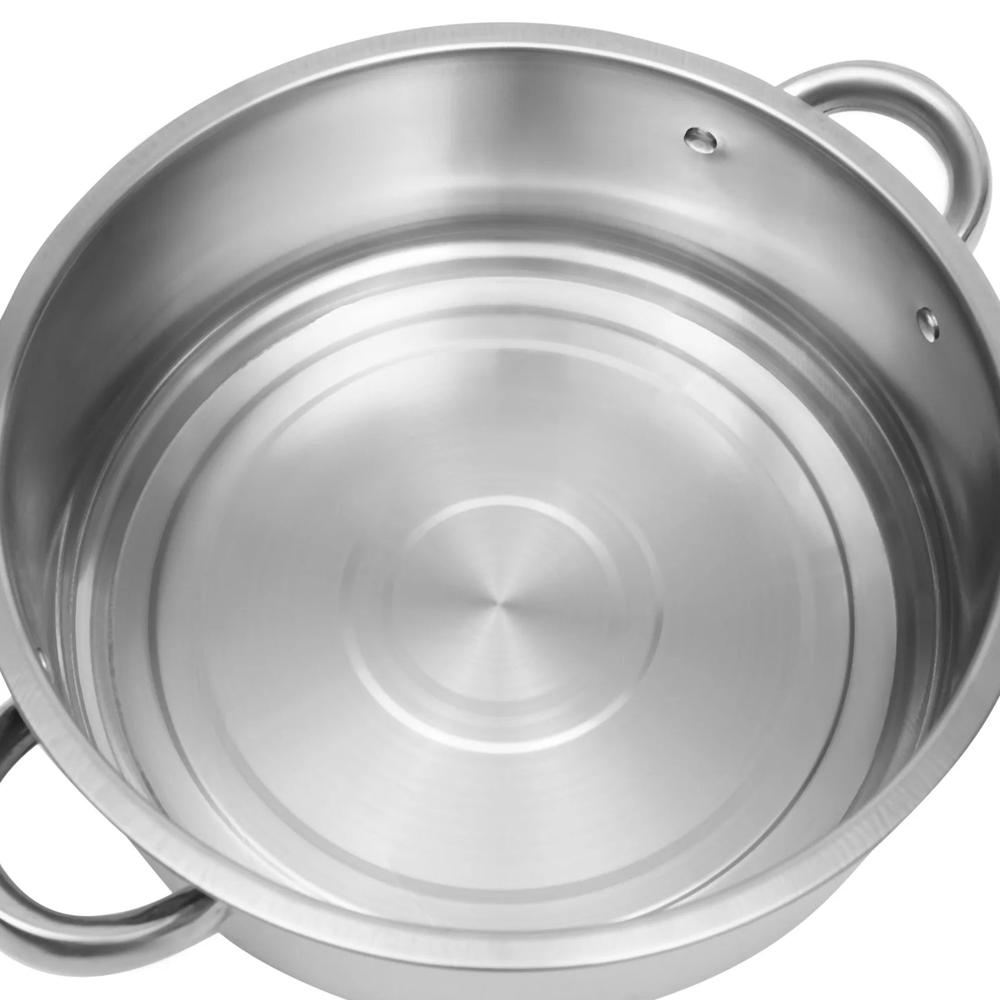 5-Tier Stainless Steel Food Steamer 26cm Meat Vegetable Steamer Pot Kitchen Cookware with Lid