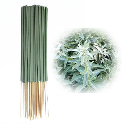 Bulk Sale 22cm/8.66inch White Sage Incense Sticks Clean and Low Powder for Yaga Meditation Hotel Home Bamboo Stick Incense